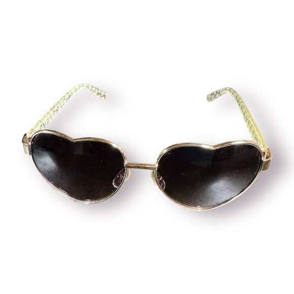 Heart Shaped Y2K Daisy‎ Fairycore Sunglasses - Picture 1 of 6